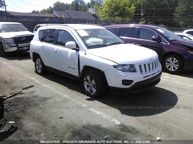 1C4NJCEA1ED648856 - 2014 JEEP COMPASS LATITUDE Ağ foto 1