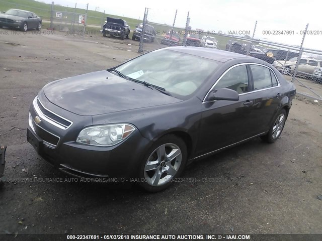 1G1ZC5E09A4165519 - 2010 CHEVROLET MALIBU 1LT 灰色 照片 2
