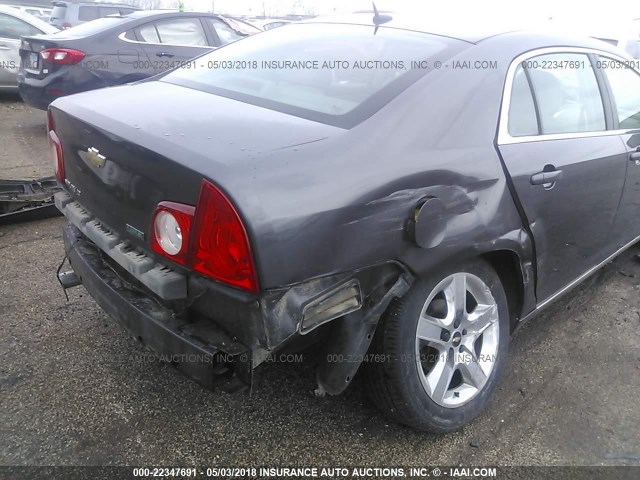 1G1ZC5E09A4165519 - 2010 CHEVROLET MALIBU 1LT 灰色 照片 6