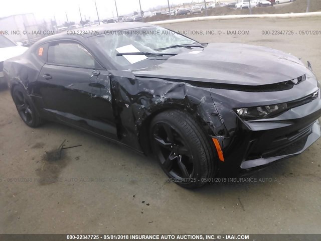 1G1FB1RX2J0121892 - 2018 CHEVROLET CAMARO LT BLACK photo 1