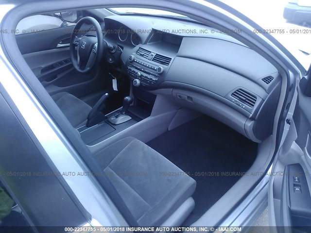 JHMCP26438C066677 - 2008 HONDA ACCORD LXP SILVER photo 5