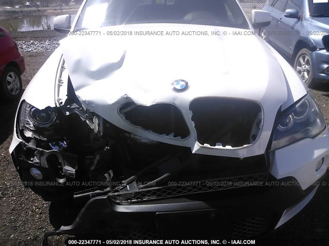 5UXFE83528L166420 - 2008 BMW X5 4.8I WHITE photo 6