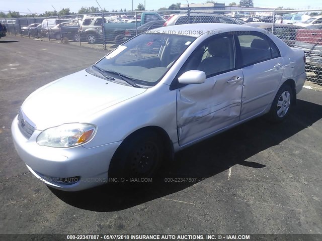 JTDBR32E452057001 - 2005 TOYOTA COROLLA CE/LE GRAY photo 2