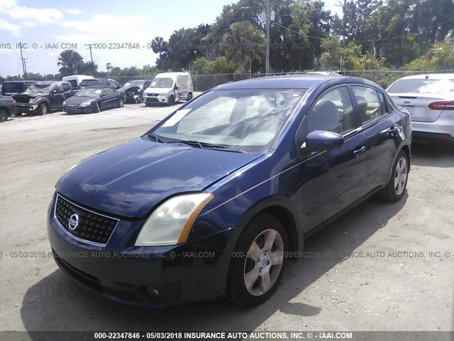 3N1AB61E38L616224 - 2008 NISSAN SENTRA 2.0/2.0S/2.0SL BLUE photo 2