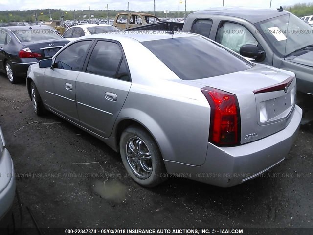 1G6DM57T870138501 - 2007 CADILLAC CTS SILVER photo 3