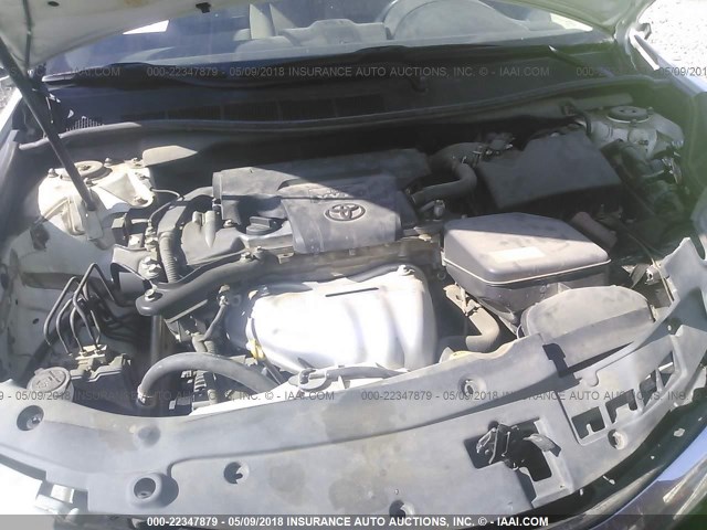 4T1BF1FK6CU513851 - 2012 TOYOTA CAMRY SE/LE/XLE WHITE photo 10