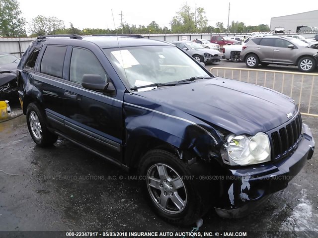1J4GS48K55C506347 - 2005 JEEP GRAND CHEROKEE LAREDO/COLUMBIA/FREEDOM 蓝色 照片 1