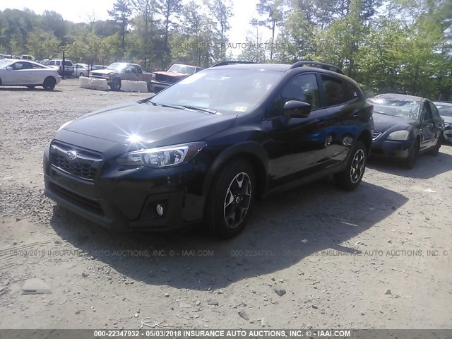 JF2GTABCXJH269162 - 2018 SUBARU CROSSTREK PREMIUM Черный фото 2