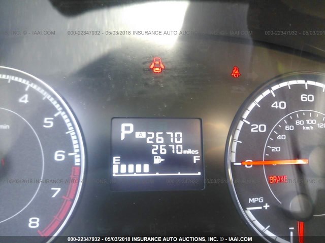 JF2GTABCXJH269162 - 2018 SUBARU CROSSTREK PREMIUM Черный фото 7