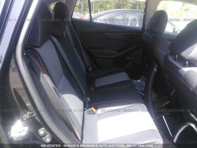 JF2GTABCXJH269162 - 2018 SUBARU CROSSTREK PREMIUM Черный фото 8