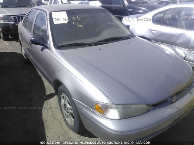 1Y1SK528XWZ412459 - 1998 CHEVROLET GEO PRIZM LSI BEIGE photo 6