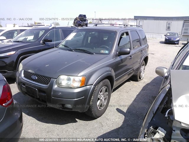 1FMCU94103KC74960 - 2003 FORD ESCAPE LIMITED GRAY photo 2