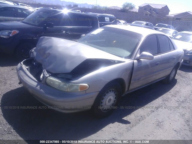 2G4WY55J2Y1289508 - 2000 BUICK CENTURY LIMITED/2000 TAN photo 2