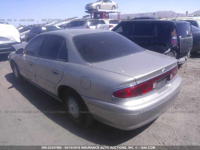 2G4WY55J2Y1289508 - 2000 BUICK CENTURY LIMITED/2000 TAN photo 3