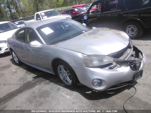 2G2WR554371150146 - 2007 PONTIAC GRAND PRIX GT SILVER photo 1