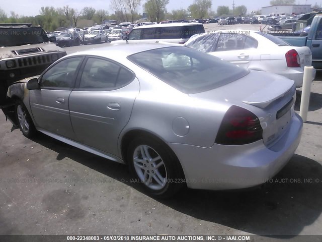 2G2WR554371150146 - 2007 PONTIAC GRAND PRIX GT SILVER photo 3