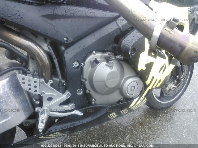 JH2PC37046M310691 - 2006 HONDA CBR600 RR BLACK photo 8