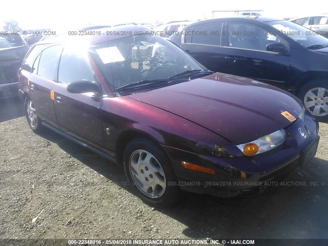 1G8ZN84741Z245101 - 2001 SATURN SW2 RED photo 1
