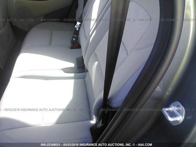 KM8J3CA47JU668799 - 2018 HYUNDAI TUCSON LIMITED/SPORT AND ECO/SE GRAY photo 8