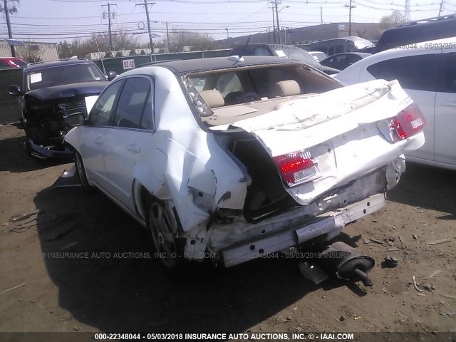 JHMCN36445C011212 - 2005 HONDA ACCORD HYBRID WHITE photo 3