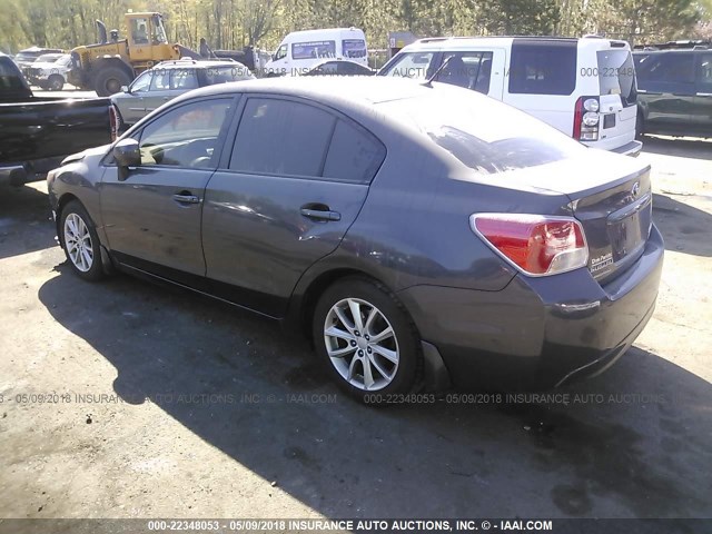 JF1GJAC61DH023995 - 2013 SUBARU IMPREZA PREMIUM GRAY photo 3