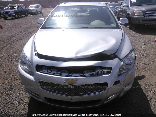 1G1ZH57B78F168238 - 2008 CHEVROLET MALIBU 1LT SILVER photo 6