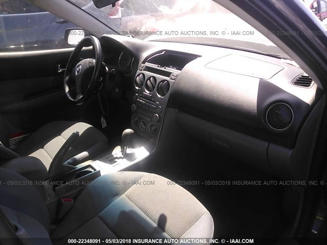 1YVFP80C745N88335 - 2004 MAZDA 6 I GRAY photo 5