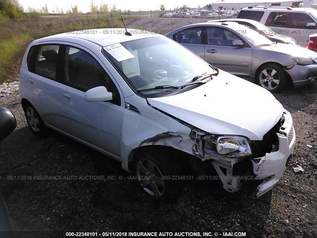 KL1TD6DE7BB189593 - 2011 CHEVROLET AVEO LS/LT 白色 照片 1