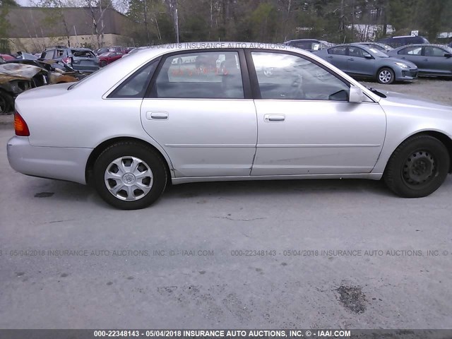 4T1BF28B5YU067329 - 2000 TOYOTA AVALON XL/XLS GRAY photo 6