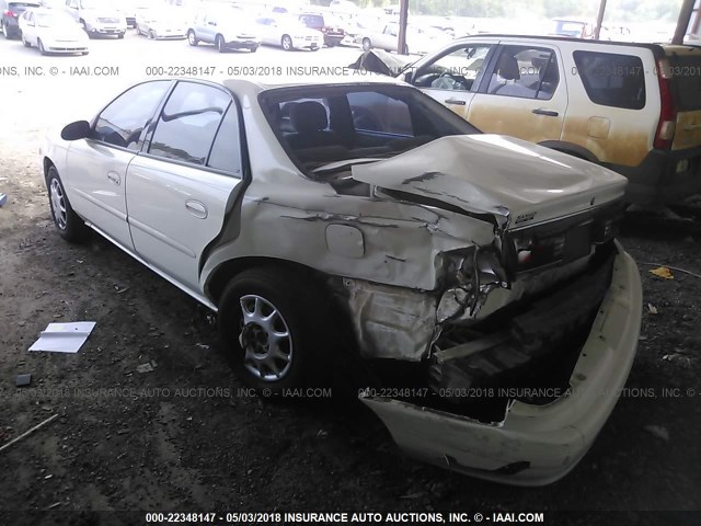 2G4WS52JX31255055 - 2003 BUICK CENTURY CUSTOM WHITE photo 3