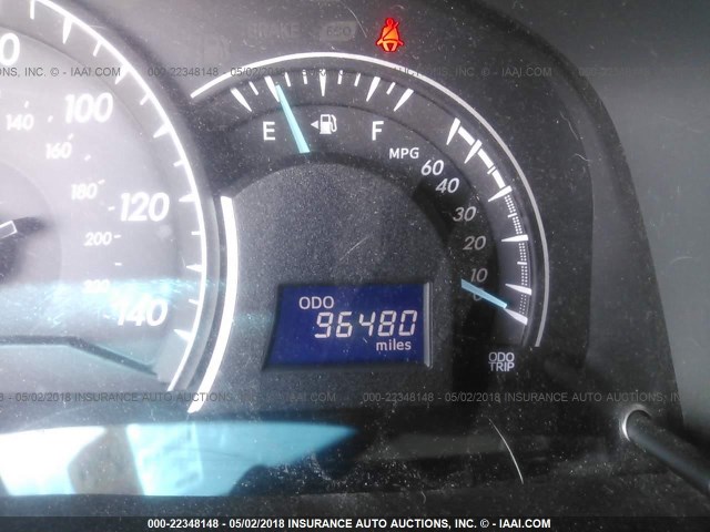 4T4BF1FK3CR234010 - 2012 TOYOTA CAMRY SE/LE/XLE BLACK photo 7