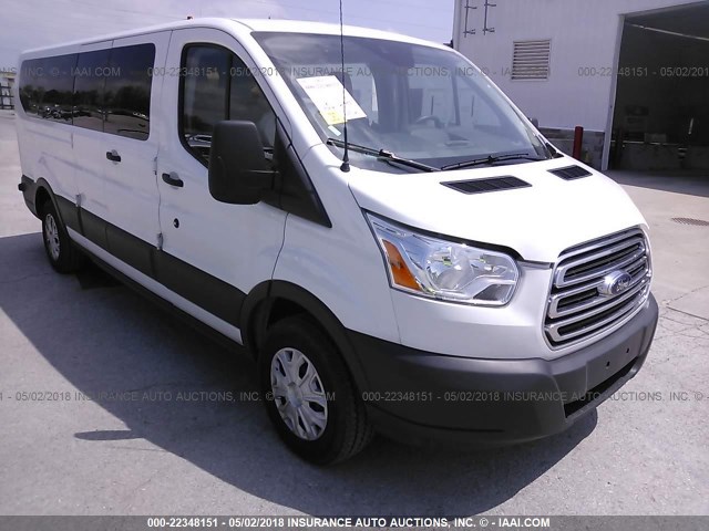 1FBZX2ZM0HKB13388 - 2017 FORD TRANSIT T-350 WHITE photo 1