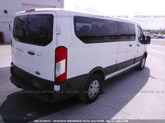 1FBZX2ZM0HKB13388 - 2017 FORD TRANSIT T-350 WHITE photo 4