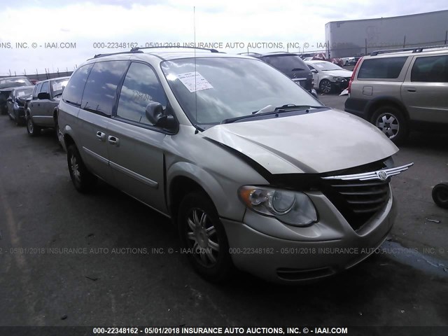 2A4GP54L16R851342 - 2006 CHRYSLER TOWN & COUNTRY TOURING GOLD photo 1