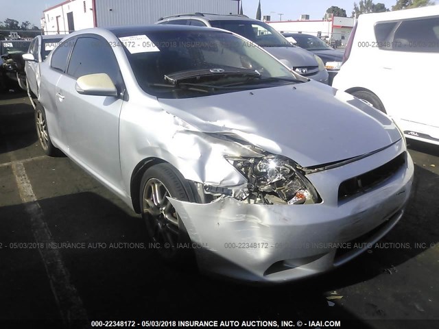 JTKDE177260077854 - 2006 TOYOTA SCION TC 银色 照片 1