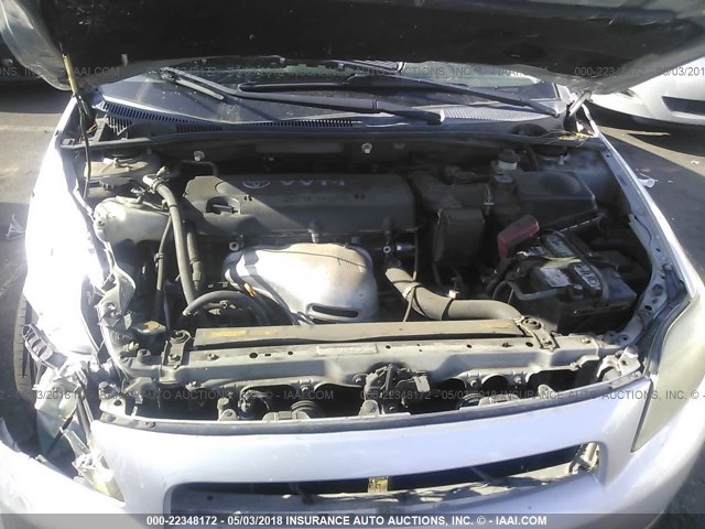 JTKDE177260077854 - 2006 TOYOTA SCION TC 银色 照片 10