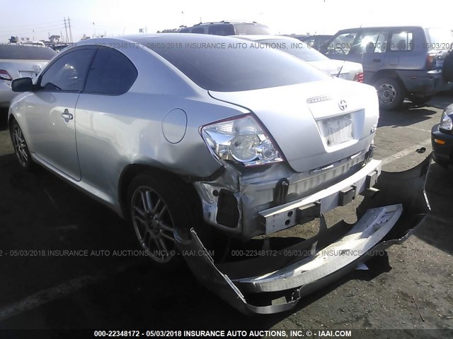 JTKDE177260077854 - 2006 TOYOTA SCION TC 银色 照片 2