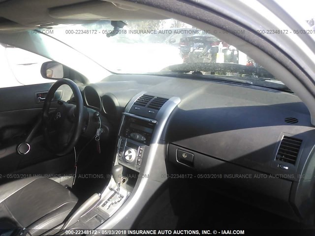 JTKDE177260077854 - 2006 TOYOTA SCION TC 银色 照片 5