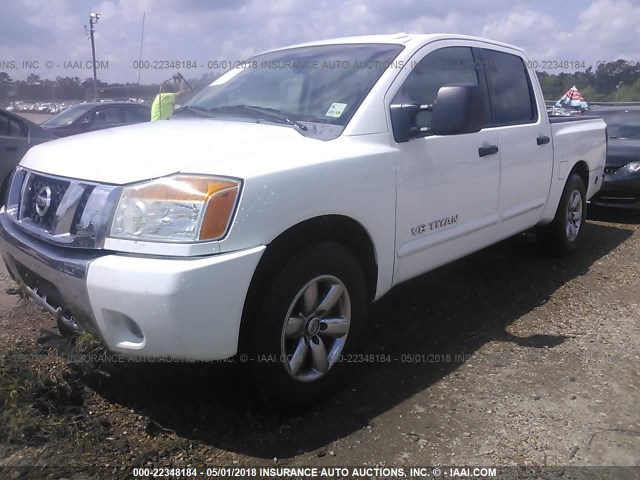 1N6BA07DX8N341626 - 2008 NISSAN TITAN XE/SE/LE WHITE photo 2