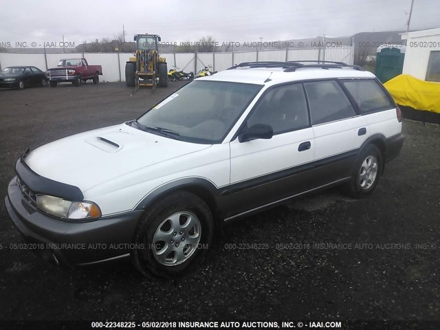 4S3BG6850X6608549 - 1999 SUBARU LEGACY OUTBACK/SSV/LIMITED/30TH WHITE photo 2