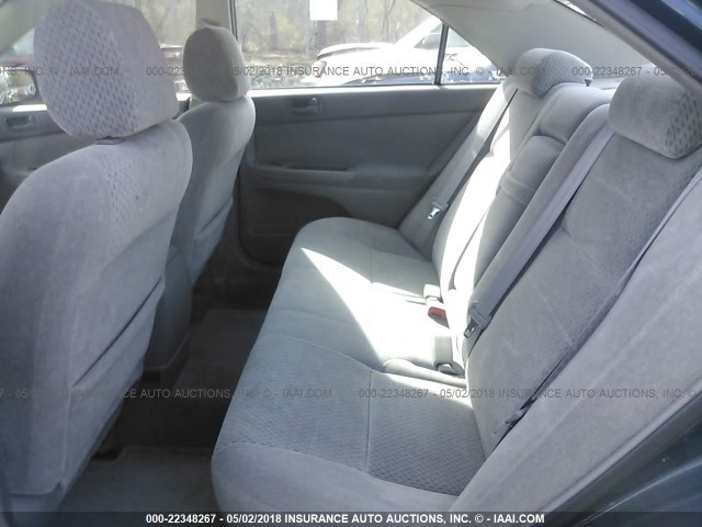 4T1BE32K43U161003 - 2003 TOYOTA CAMRY LE/XLE/SE მუქი ლურჯი ფოტო 8