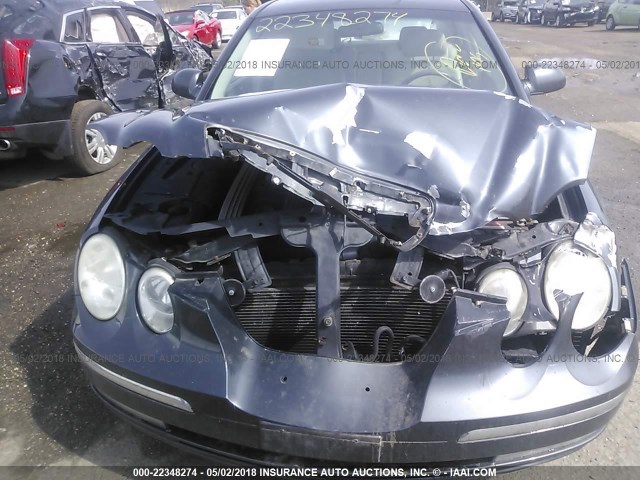 KNALD124345045253 - 2004 KIA AMANTI GRAY photo 6