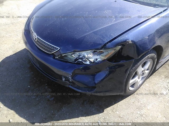 4T1BE32K04U290437 - 2004 TOYOTA CAMRY LE/XLE/SE ლურჯი ფოტო 6