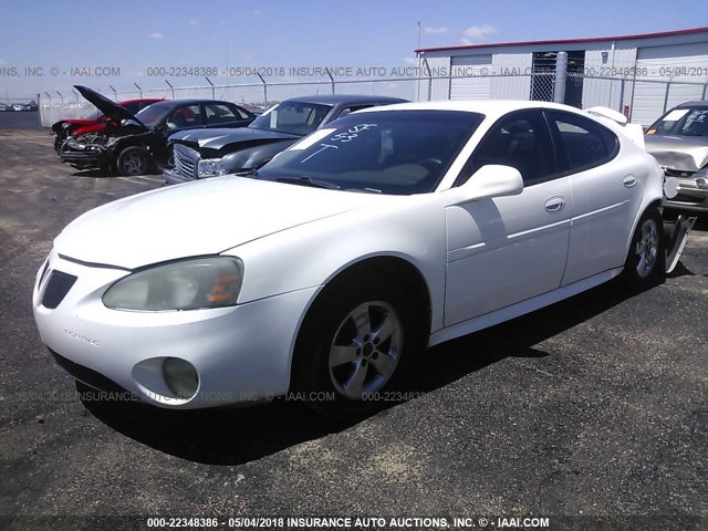 2G2WP522441314394 - 2004 PONTIAC GRAND PRIX GT WHITE photo 2