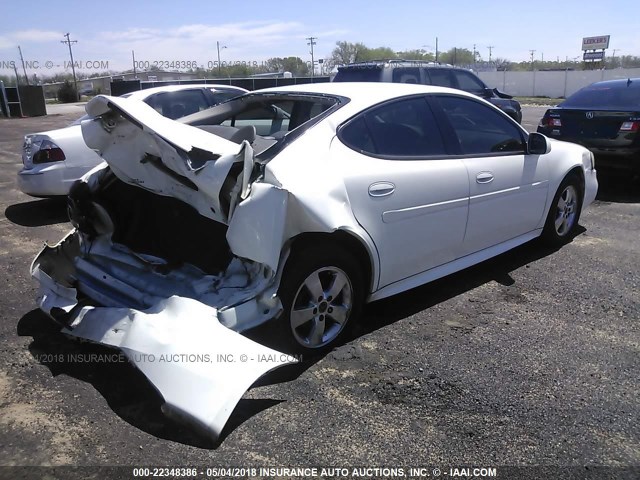 2G2WP522441314394 - 2004 PONTIAC GRAND PRIX GT WHITE photo 4