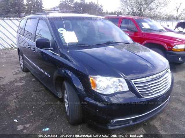 2C4RC1BG6DR526191 - 2013 CHRYSLER TOWN & COUNTRY TOURING BLACK photo 1