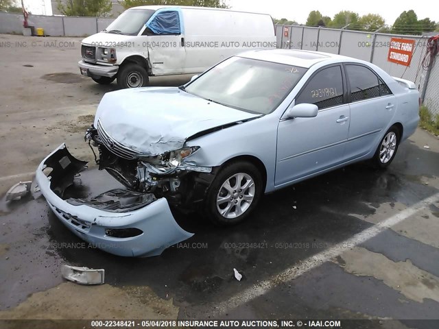 4T1BE30K16U693512 - 2006 TOYOTA CAMRY LE/XLE/SE ლურჯი ფოტო 2