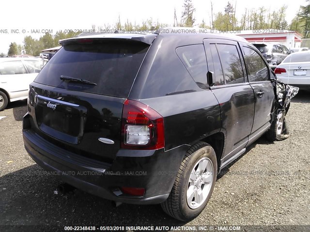 1C4NJCEA7GD766896 - 2016 JEEP COMPASS LATITUDE 黑色 照片 4