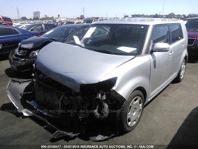 JTLKE50E281011773 - 2008 TOYOTA SCION XB ვერცხლისფერი ფოტო 2