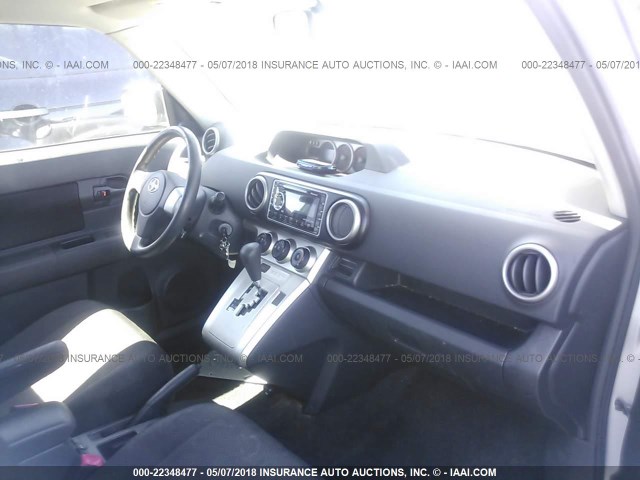 JTLKE50E281011773 - 2008 TOYOTA SCION XB ვერცხლისფერი ფოტო 5